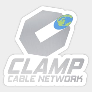 CLAMP CABLE NETWORK Sticker